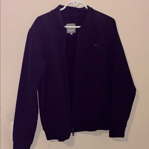 Bench Men's Black Zip-Up Knit Sweater Jacket